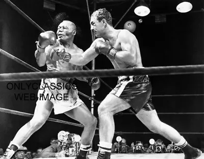 1953 World Heavyweight Boxing Rocky Marciano Ko's Joe Walcott 11x14 Photo Poster • $16.96