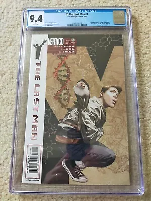 Y: The Last Man #1 CGC 9.4 First Appearance Of Yorick Etc Iconic Series • $195.95