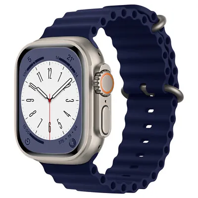 $6.99 • Buy Apple Watch Band Ocean IWatch Ultra Series 8 7 6 5 SE 38 40 44 41 42 45 49mm Au