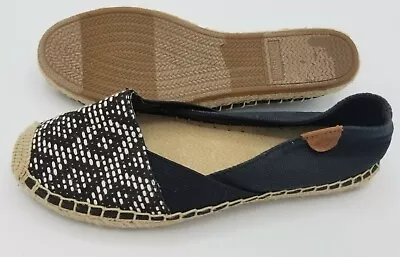 Sperry Katama Cape Tribal Print Espadrille Slip On Beach Flat Shoes Women US 6.5 • $27.99