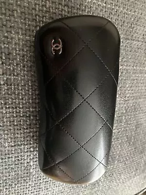 Chanel Sunglasses Glasses Case - Logo Quilted Leather Hard Case • £25