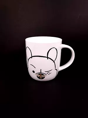 Disney Winnie The Pooh White Black & Gold Coffee Mug VGC • $20