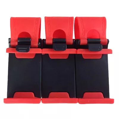  3 Pcs Steering Wheel Phone Clip Table Stand Holder For Cars Cell Kick • £8.29