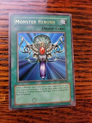 Pl - 1996 Yugioh Monster Reborn #lob-e096 • $9.99