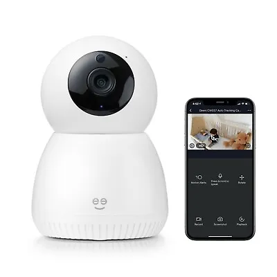 Geeni Scope 1080p WiFi Motion Tracking Security Camera Alexa And Google Voice • $27.95