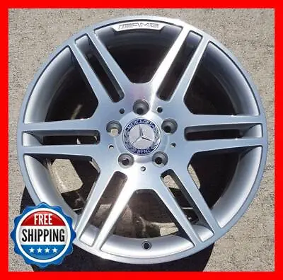 MERCEDES 2008-2011 C300 C350 AMG Factory Wheel 17  REAR Rim 65530 W/ Cap #R • $285