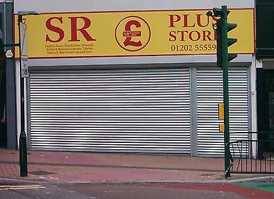 £395 • Buy ELECTRIC SHOPFRONT SECURITY ROLLER SHUTTER DOORS - Installation Available