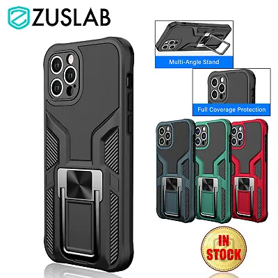 For IPhone 14 12 11 13 Pro Max XR XS X 8 Plus SE Case Shockproof Stand Cover • $14.95