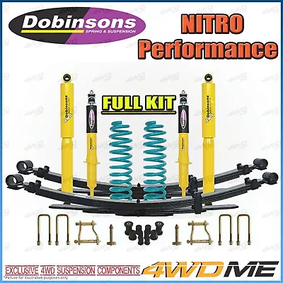 For Toyota Hilux GUN126 N80 Dobinson NITRO Shocks + Springs COMPLETE 2  Lift KIT • $1848