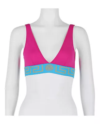 Versace Womens Greca Border Bikini Top • $98.99