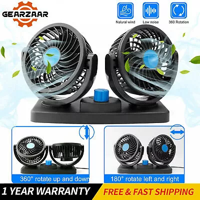 12V Twin Speed Fan Fantastic Compact Caravan Car Truck RV Boat Accessories PARTS • $24.99