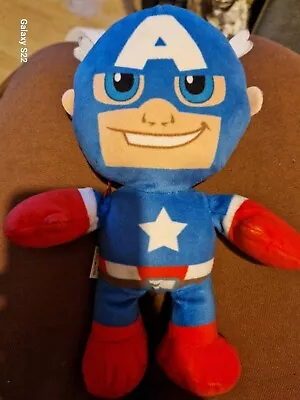 Marvel Soft Toy 8 Inch Collectable Plush The Avengers Captain America • £6