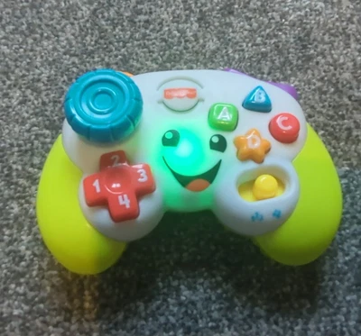 £4 • Buy Fisher Price Toy Game And Learn Controller Lights & Sound Xbox