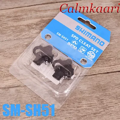 Shimano SPD SM-SH51 Single-Directional Release Cleats W/o Cleat Plate Nuts • $9.45