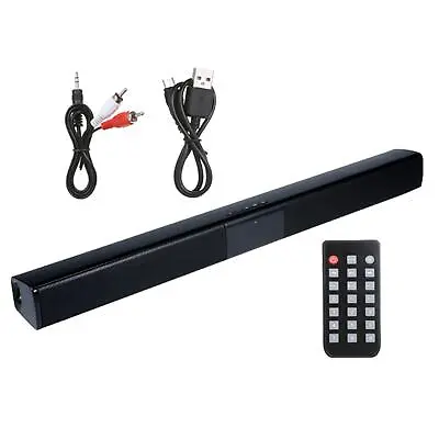 Soundbar 3D Surround TV Sound Wired Wireless 5.0 Speaker Home Theater • £38.44