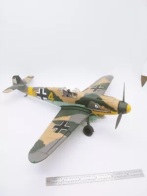 21ST CENTURY Toys MESSERSCHMITT BF-109G-6 Scale Plane  Yellow Stripe • $39.95