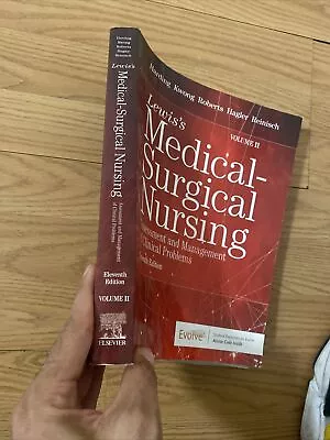 Lewis's Medical-Surgical Nursing : Assessment And Management Of Clinical... • $18