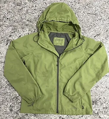 Eddie Bauer Sport Women’s Small Rain Jacket Green Lightweight Camping Hiking • $9.97