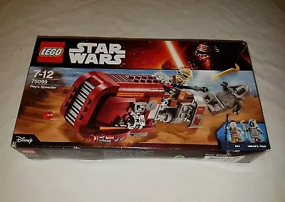 Un-Opened Stock 2015 Lego Disney Star Wars 75099 Set. Rey's Speeder Complete.  • $70