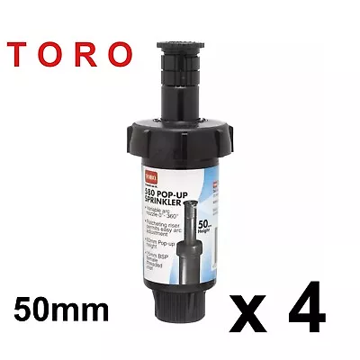 4 X Toro 580 POP-UP SPRINKLER 50mm  🇦🇺🇦🇺🇦🇺 • $49.95