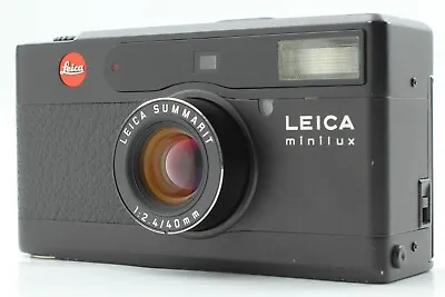 【Mint】 Leica Minilux Film Camera Black Summarit 40mm From Japan # 1321 • $1799.90