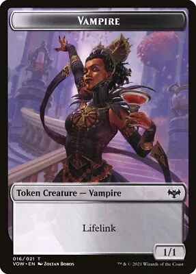 Vampire Token (016) Innistrad: Crimson Vow VOW MTG Magic • $2.95