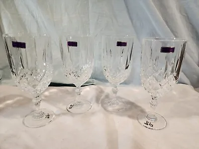 WATERFORD Marquis “Markham” Crystal Iced Tea Glasses Set Of 4 NICE! • $49.99