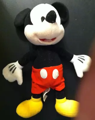 2017 Mickey Mouse Plush 11  Tall Used Very Good Condition • $9