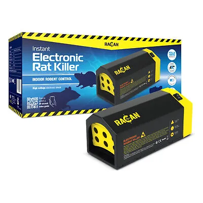 £29.99 • Buy AMOS Racan Instant Electronic Rat Killer Trap Zap Recharge Indoor Rodent Control
