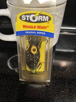 Storm Wiggle Wart Fishing Lure Vsp60 Blk  Glyr/chry • $12.99
