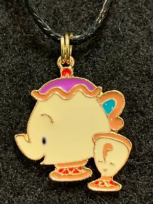 MRS POTTS Necklace NEW Disney Tea Pot Beauty Beast Belle Chip Mother • $5.99