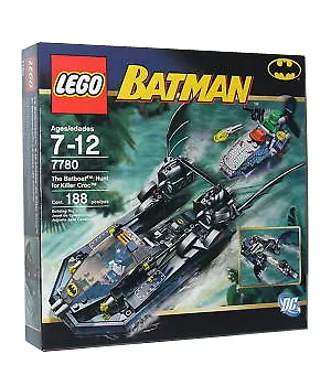 £531.16 • Buy NEW Lego Batman 7780 The Batboat : Hunt For Killer Croc New SEALED