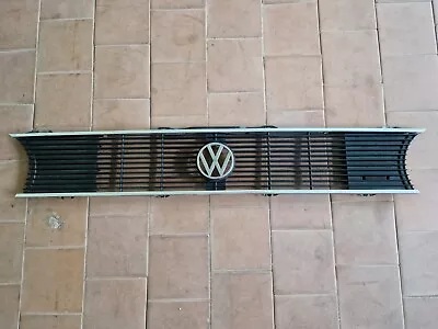 Vw Golf Caddy Mk1 Single Headlight Front Grill Grille 171853653l • $180