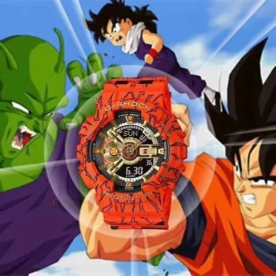 2024 Mens Seven Dragon Ball Co-branded Casio G-SHOCK X Goku Z Out-of-print Watch • $31