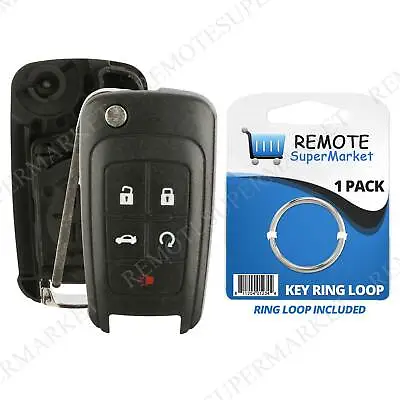 Replacement For Chevy Camaro Cruze Equinox Malibu Remote Key Fob 5b Shell Case • $5.95