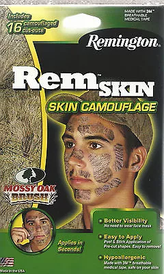 Remington Rem Skin Mossy Oak Brush Skin Camo  3M Breathable Medical Tape  #17863 • $7.50