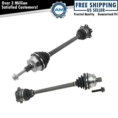 CV Axle Shaft Front Outer Pair Set For Audi A4 VW Passat Manual Transmission New • $130.14