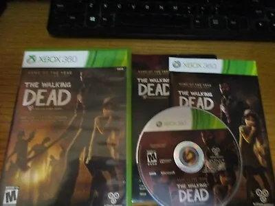 $11.99 • Buy The Walking Dead Game Of The Year Edition (Microsoft Xbox 360) CIB Free Shipping