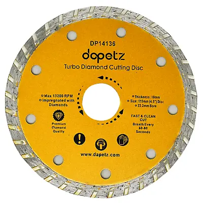 1x Ultra Thin Metal Cutting Slitting Discs 115mm 4.5 Inch For Angle Grinder • £3.59
