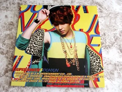 Super Junior Mr.Simple Korea CD LP Size Kyuhyun Ver. • $83