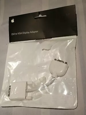 New Apple DVI To VGA Adapter For Display/Video Out Macbook Pro M8754G/A • $12.95