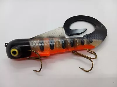 9  Musky Innovations Pro Regular Bulldawg TRO Black Ice Jerkbait Musky Lure • $29.99