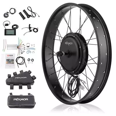 $209.99 • Buy Electric Bike Bicycle Conversion Kit 48V 1000W 26  Fat Front Wheel E-Bike Motor
