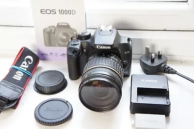 Canon EOS 1000D Digital SLR Camera With Tamron 17-50mm F2.8 Lens • £149