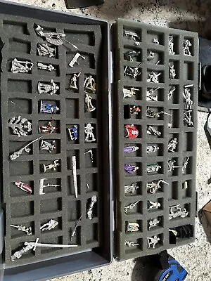 Lots Of Figures I Think They Are From Dragons And Dungeons Vintage With Case • $258