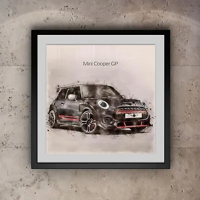 Mini John Cooper Works GP  | Car | Wall Art | Poster | Print • £32.99