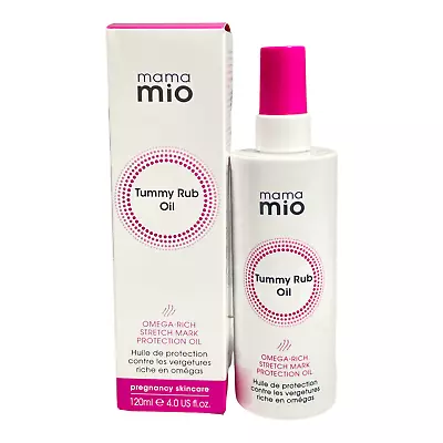 Mama Mio Tummy Rub Oil Omega-Rich Stretch Mark Protection Oil 120ml/4.0oz. New • $24.95