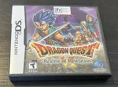 Dragon Quest VI: Realms Of Revelation (Nintendo DS 2011) CIB Complete TESTED • $105.41