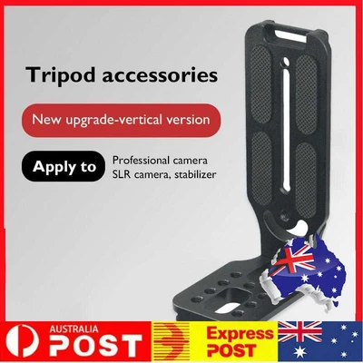 DSLR Camera L Plate Tripod Head Mount Vertical Shot Bracket For Canon Nikon • $14.09
