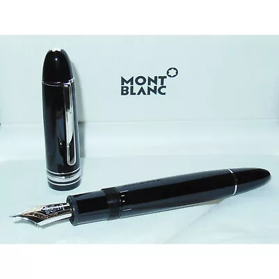 New/2ND* Montblanc Meisterstuck Platinum 149 Fountain Pen M 18K Nib 114229 • $949.95